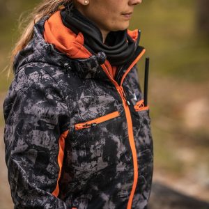Jaktjacka Camouflage Dam, Hunters Elite - Black Camo
